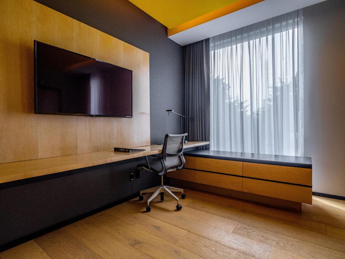 Galeria Plaza San Jeronimo Hotel Kota Meksiko Bagian luar foto A home office