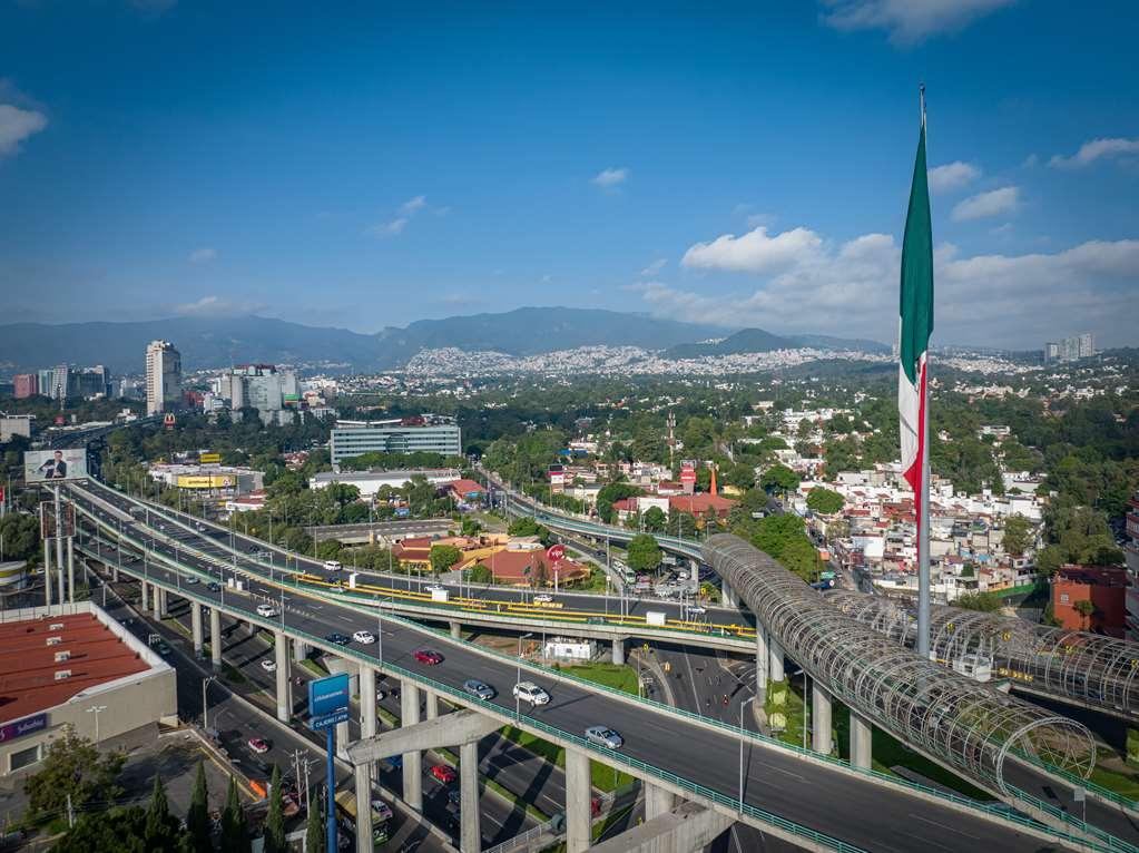 Galeria Plaza San Jeronimo Hotel Kota Meksiko Fasilitas foto View of the city from the Torre de los Homenajes